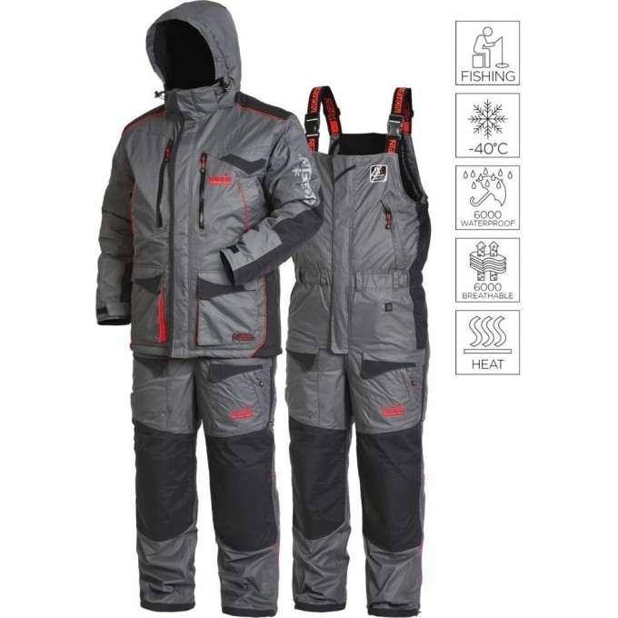 Костюм зимний NORFIN DISCOVERY HEAT 01 Р.xxxxl 455107-XXXXL