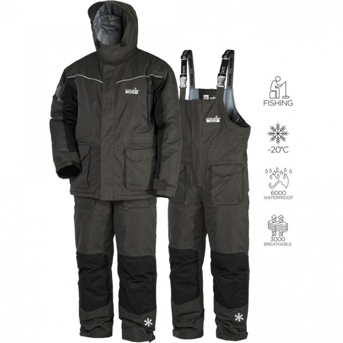 Костюм зимний NORFIN ELEMENT GRAY 01 р.S 439201-S