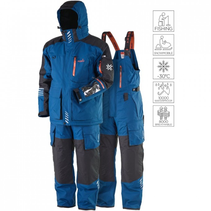 Костюм зимний NORFIN TORNADO PRO NL 02 р.M-L 409102-M-L