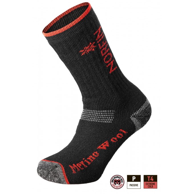 Носки NORFIN T4P ARCTIC MERINO EXTREME CREW р.(42-44) L 304747-03L