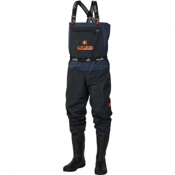 Полукомбинезон забродный NORFIN PILOT BOOTFOOT р.45-XL с сапогами