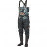 Полукомбинезон забродный NORFIN PILOT CAMO BOOTFOOT р.45-XL с сапогами резина 83400-45-XL