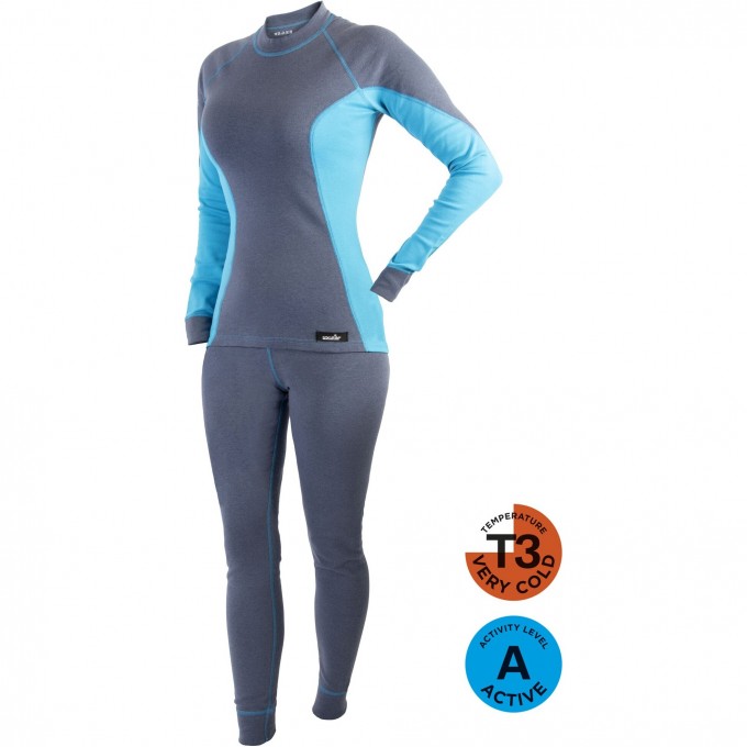 Термобелье NORFIN LADY BASE BLUE р.M 3080102-M